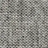 Gray woven fabric texture displays a dense, heathered pattern with horizontal and vertical threads, exhibiting a matte finish and nubby surface.